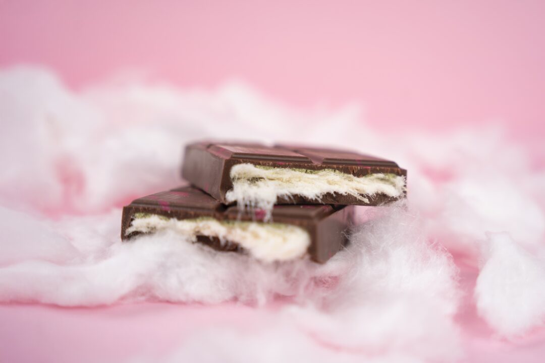 Cotton candy chocolate